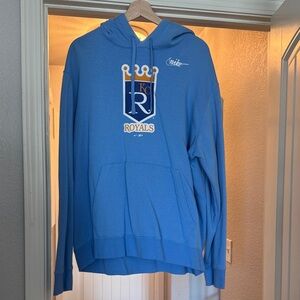 Nike Men's Sky Blue Sweatshirt Kansas City Royals